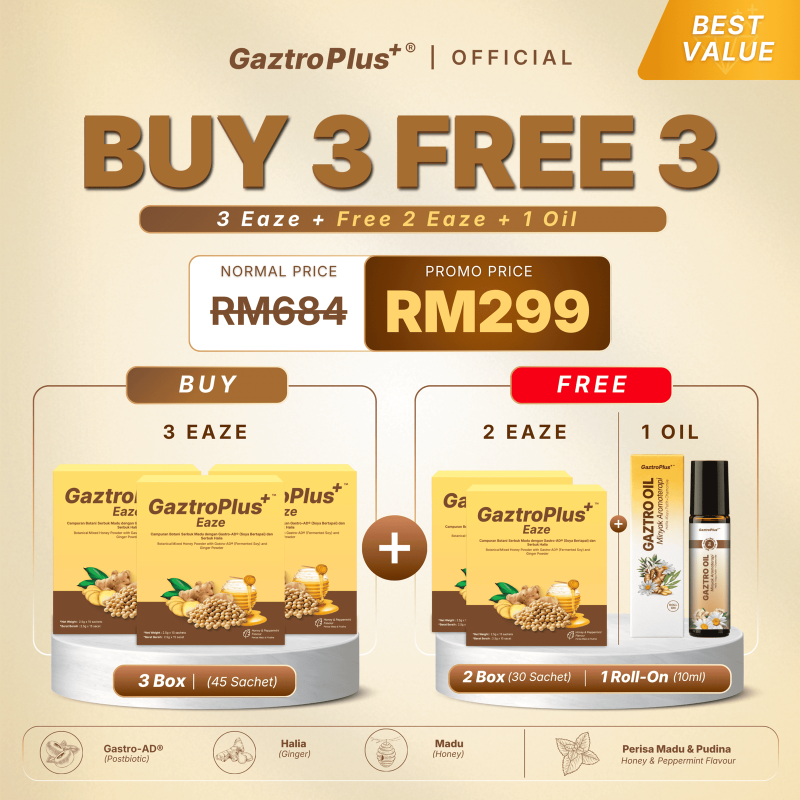 Buy 3 Free 3