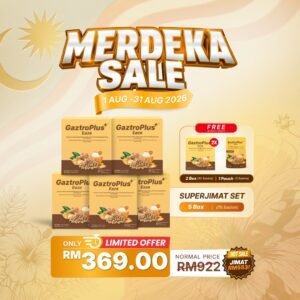 MERDEKA SALES SUPERJIMAT SET (7 kotak + 1 Pouch)